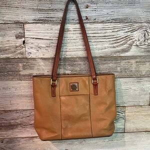 Dooney & Bourke Tan Leather Tote